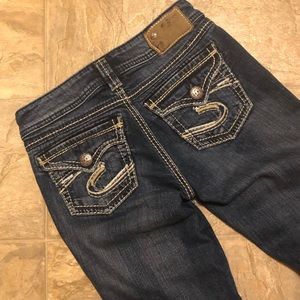 WOMEN’S 25X32 SILVER BLUE JEANS